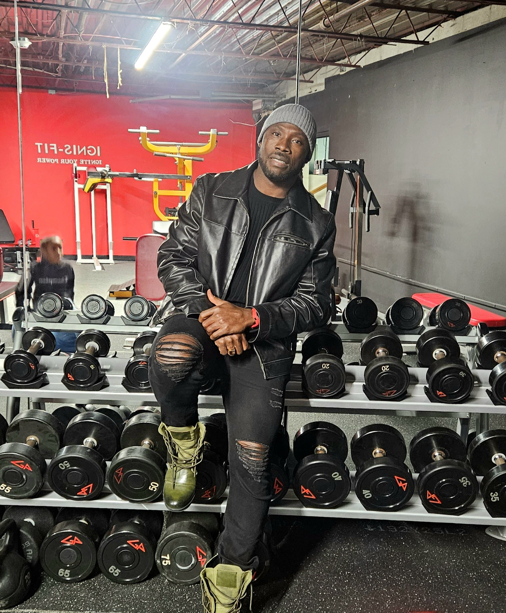 Fitness trainer picture