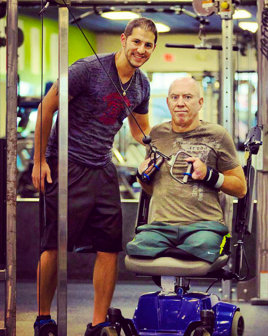 Fitness trainer picture