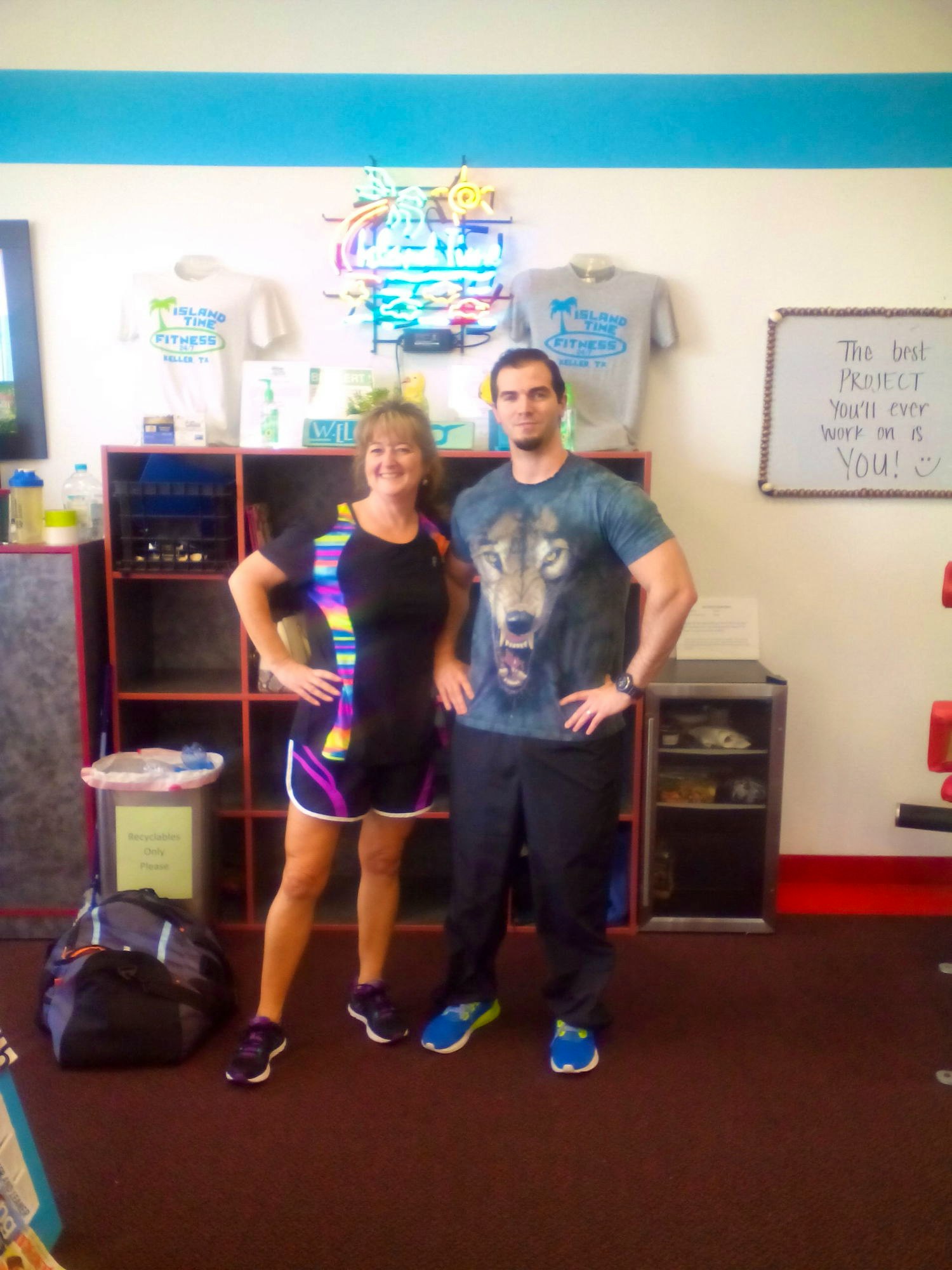 Fitness trainer picture