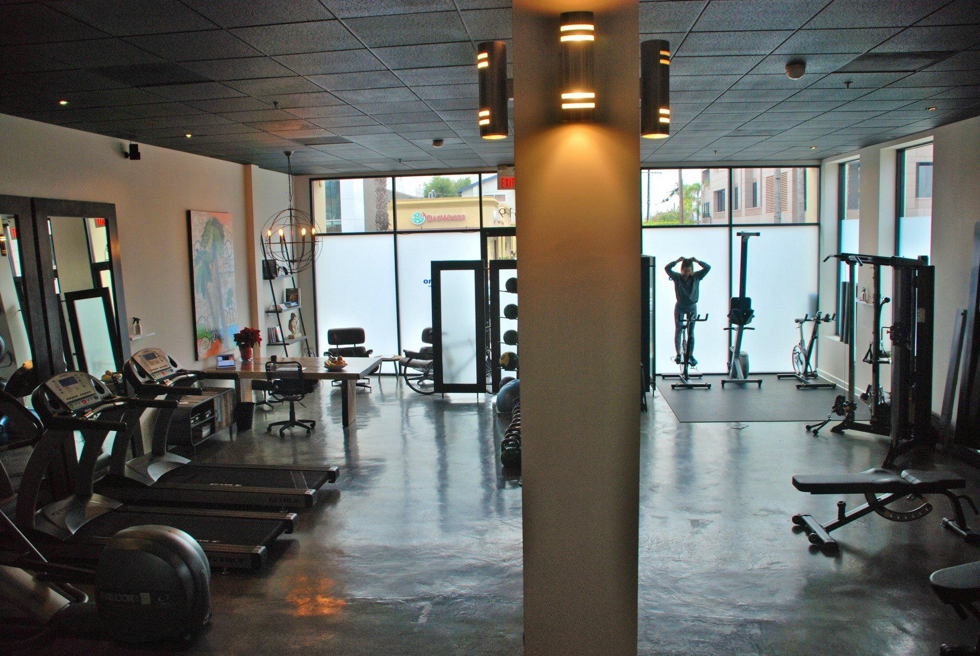Fitness trainer picture